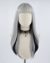 Grey Black Synthetic Wig HW253