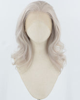 Grey Wavy Synthetic Lace Front Wig WW917