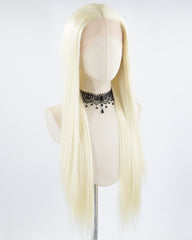 Blonde Long Straight Synthetic Lace Front Wig WW018