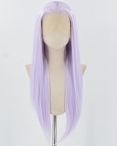 Light Purple Synthetic Lace Front Wig WW825