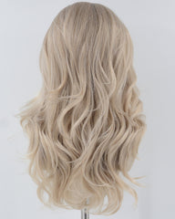 Ombre Ash Brown Synthetic Lace Front Wig WW494