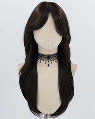 Natural Black Long Synthetic Wig HW791