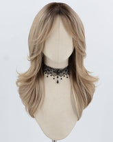 Natural Ombre Brown Blonde Synthetic Wig HW789