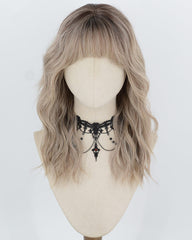 Ombre Blonde Curly Synthetic Wig HW864