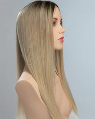 Ombre Blonde Straight Human Hair Wig HT040