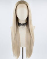 Long Ombre Blonde Synthetic Lace Front Wig WT019