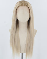 Ombre Ash Blonde Synthetic Lace Front Wig WW928