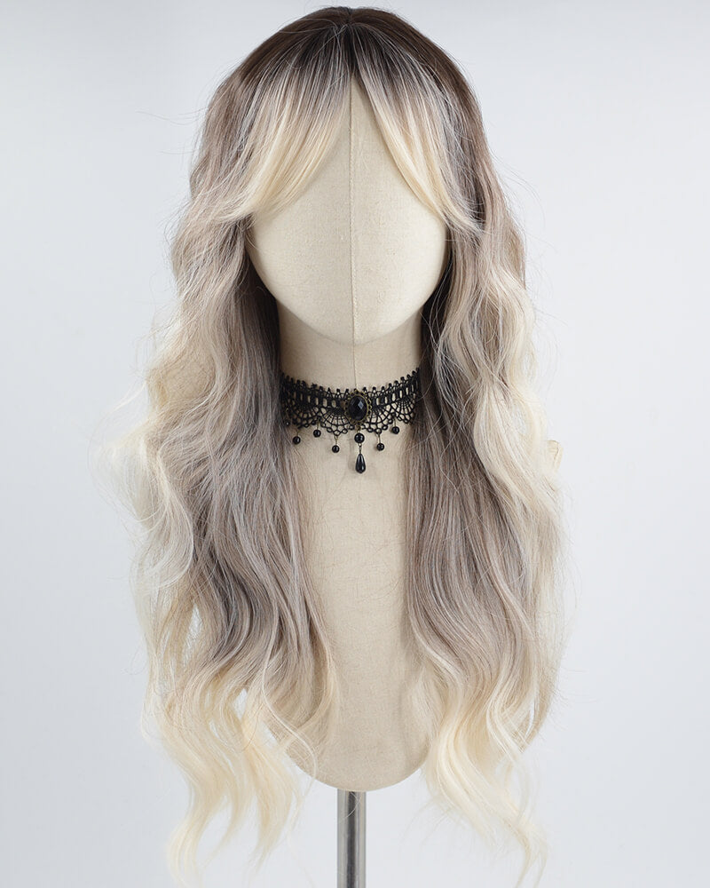 Grey Blonde Synthetic Wig HW431