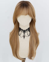Ombre Blonde Brown Synthetic Wig HW852