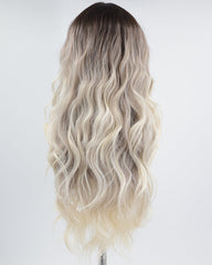 Grey Blonde Synthetic Wig HW431