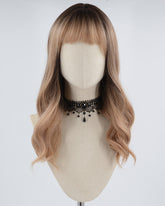 Ombre Brown Wavy Synthetic Wig HW332