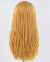 Ombre Orange Straight Synthetic Lace Front Wig WW767