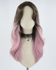 Ombre Pink Synthetic Wig HW325