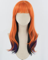 Orange Black Synthetic Wig HW703