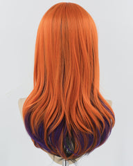 Orange Black Synthetic Wig HW703