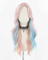Pink Rainbow Synthetic Wig HW474