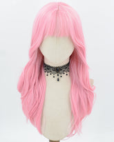 Pink Synthetic Wig HW819