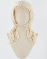 Platinum Blonde Cosplay Synthetic Lace Front Wig WW799