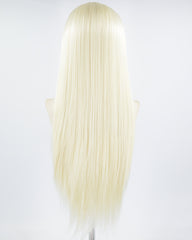 Blonde Long Straight Synthetic Lace Front Wig WW018