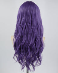 Purple Curly Synthetic Wig HW309