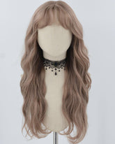 Dusty Pink Curly Synthetic Wig HW632