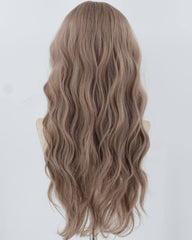Dusty Pink Curly Synthetic Wig HW632