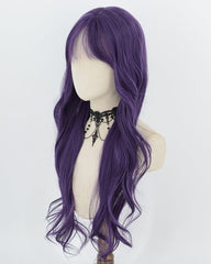 Purple Long Wavy Synthetic Wig HW884