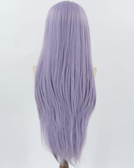 Long Purple Synthetic Lace Front Wig WW904