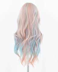 Pink Rainbow Synthetic Wig HW474