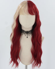 Red Blonde Synthetic Wig HW666