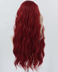 Red Blonde Synthetic Wig HW666