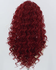 Red Curly Synthetic Wig HW684
