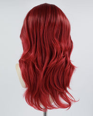 Red Wavy Synthetic Lace Front Wig WW613