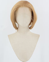 Blonde Short Synthetic Lace Front Men's Wig MW039