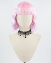Pink Blue Short Synthetic Wig HW445