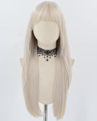 Silver Grey Synthetic Wig HW657