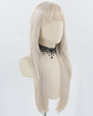Silver Grey Synthetic Wig HW657