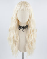 Platinum Blonde Curly Synthetic Wig HW390