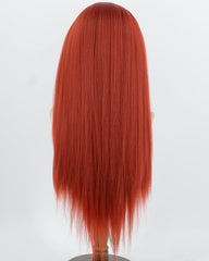 Yaki Red Synthetic Lace Front Wig WW1059