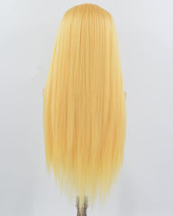 Yellow Yaki Synthetic Lace Front Wig WW978