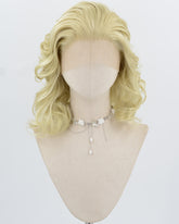 Blonde Wavy Synthetic Lace Front Wig WW999