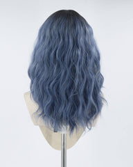 Ombre Blue Synthetic Wig HW134