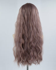 Mixed Pink Hard Front Wig HW022