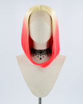 Blonde Short Synthetic Lace Front Wig WW385