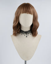 Brown Short Curly Synthetic Wig HW180
