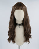 Brown Wavy Hard Front Wig HW063