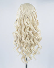 Blonde Cosplay Synthetic Lace Front Wig WW308