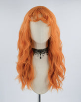 Orange Curly Synthetic Wig HW192