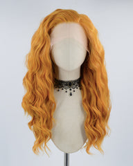Ginger Orange Synthetic Lace Front Wig WW458