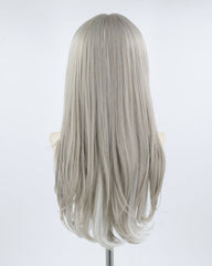 Grey White Synthetic Wig HW135